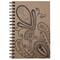 Pacon® UCreate® 9" x 6" Natural Chip Cover Create Your Own Cover Sketch Diary, 6ct.